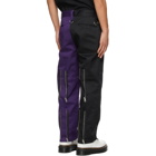 KIDILL Black and Purple Dickies Edition Bondage Trousers