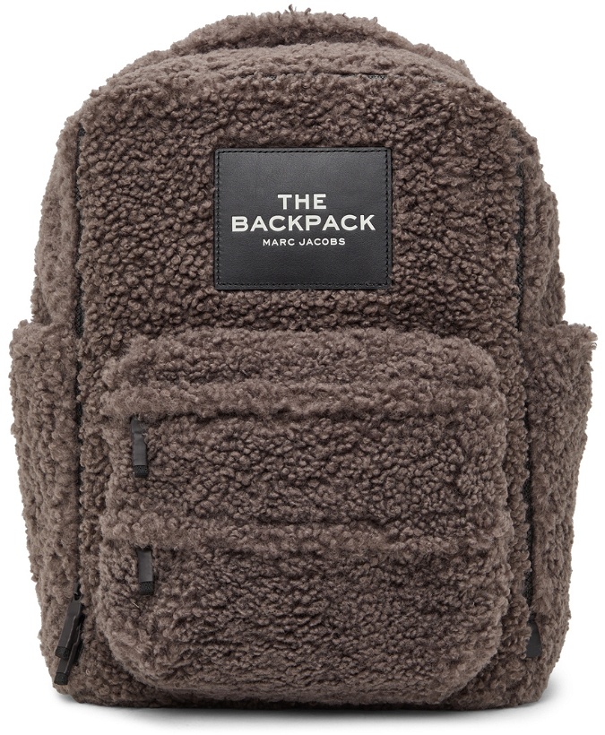 Photo: Marc Jacobs Grey Teddy 'The Backpack' Backpack