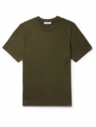 CDLP - Lyocell and Pima Cotton-Blend Jersey T-Shirt - Green