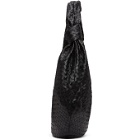Bottega Veneta Black Intrecciato Maxi BV Jodie Bag