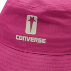 Converse x DRKSHDW Bucket Hat in Hot Pink