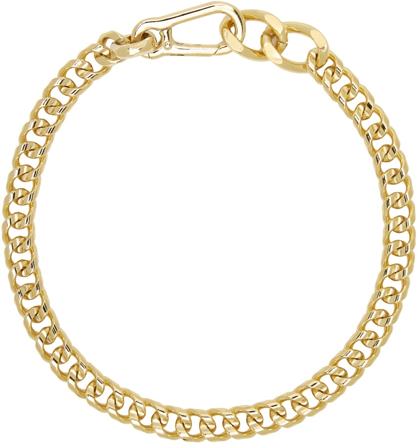 Martine Ali Gold Curb Chain Necklace