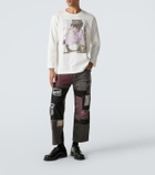 Junya Watanabe x Merz B. Schwanen cotton jersey T-shirt