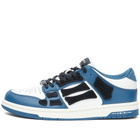 AMIRI Skel Top Low Sneakers in Navy