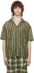Andersson Bell Green Sheer Shirt