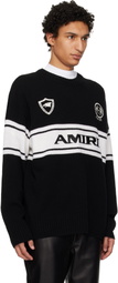 AMIRI Black 'AMIRI' Sport Sweater