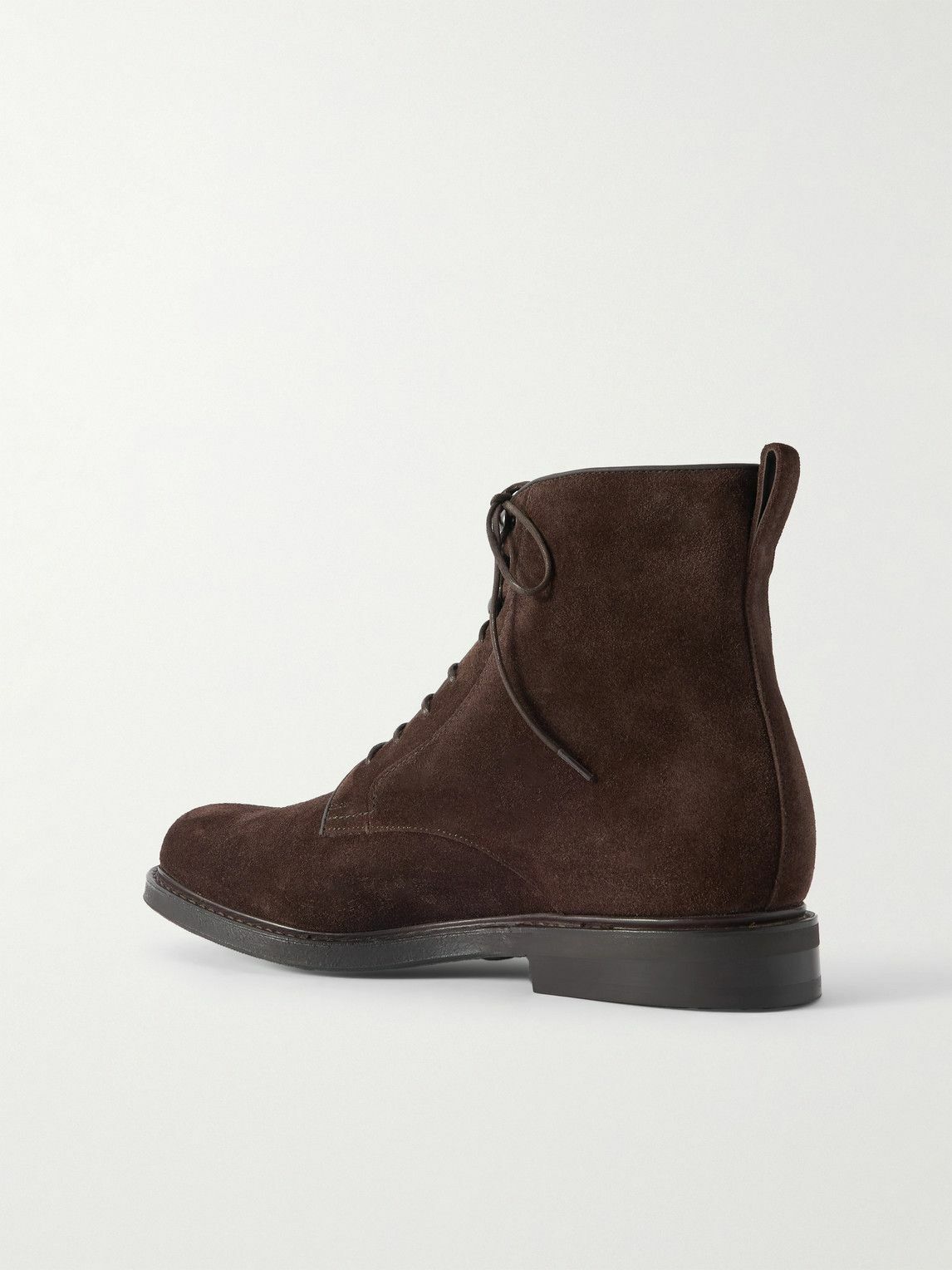 Church's - Pullford Suede Lace-Up Boots - Brown