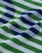 Lacoste Lmaster Beach Towel 90 C Mx160 Cm Blue/Green Home Deco