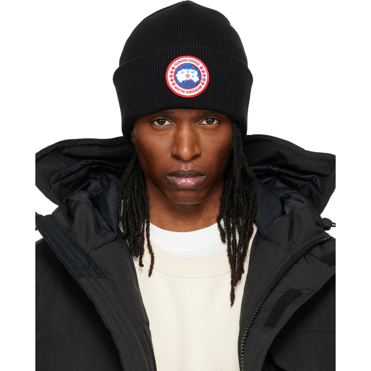 Canada Goose Black Arctic Beanie