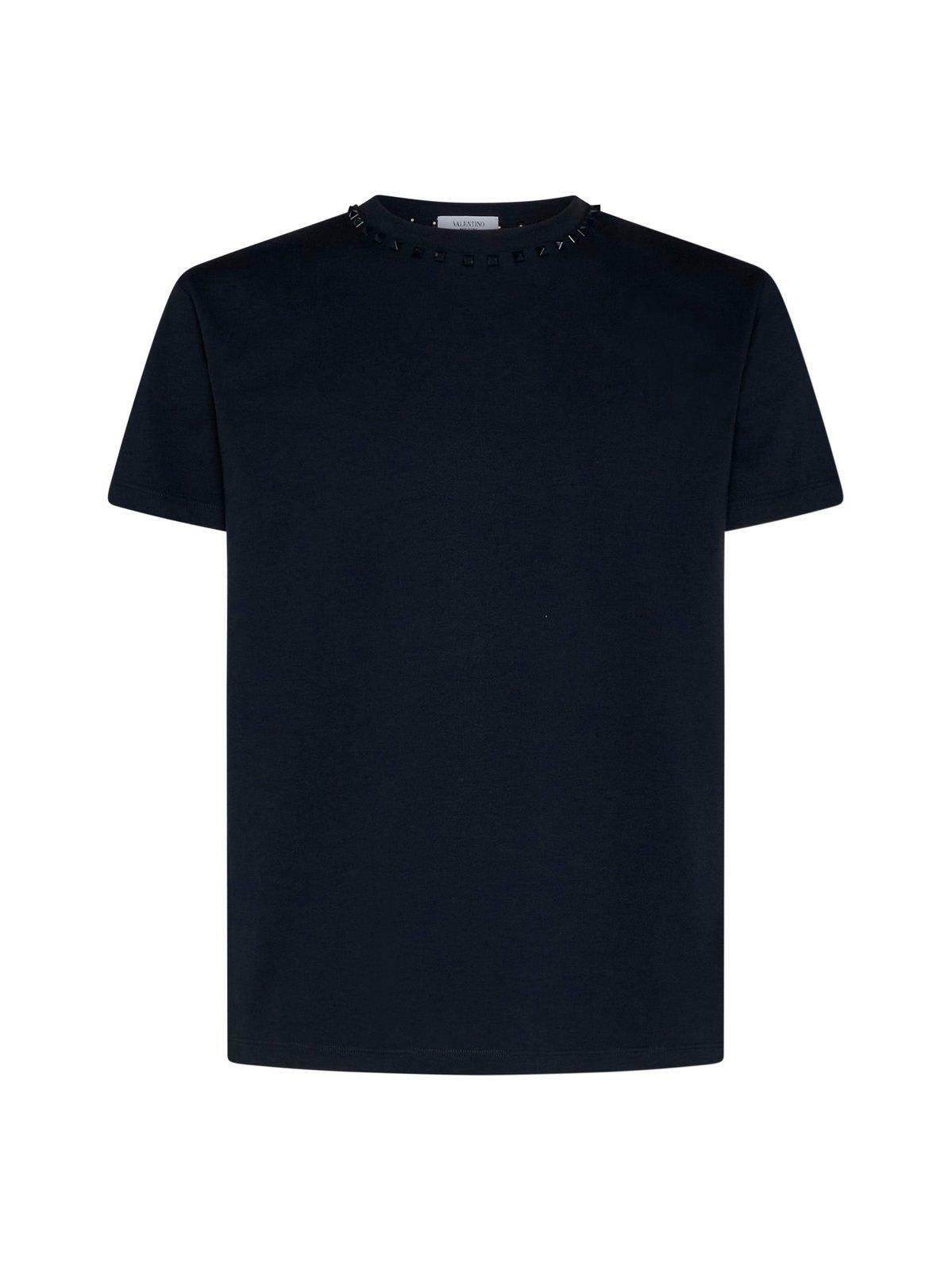 VALENTINO｜SHORT-SLEEVED ROUND NECK T-SHIRTS (2B3MG20V 7 $_12.JPG?set_id=880000500F