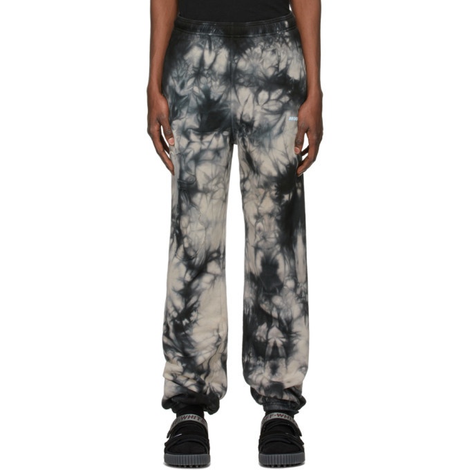 Photo: Off-White Black and Blue Tie-Dye Lounge Pants