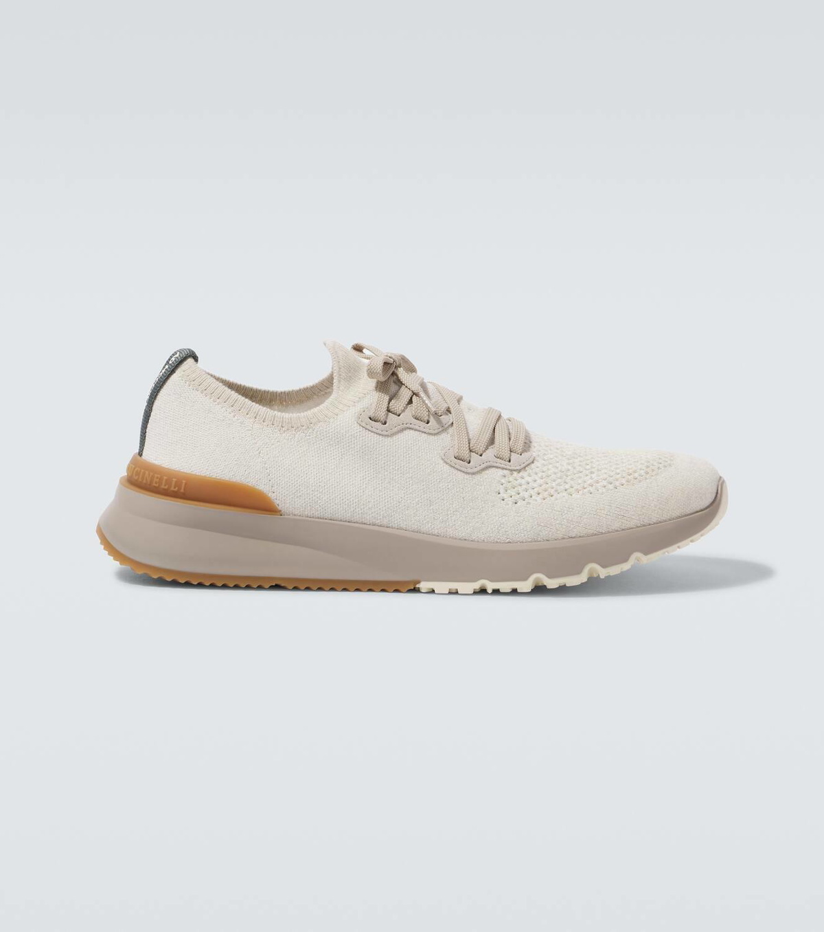 スニーカー Brunello Cucinelli Shiny Tab Sneakers Brunello Cucinelli Chiné sneakers Brunello Cucinelli