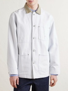 Aimé Leon Dore - Corduroy-Trimmed Denim Jacket - White