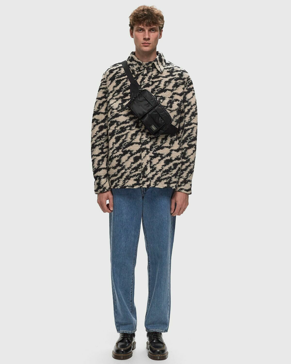 Marant Kervon Vest Black/Beige Fleece Jackets
