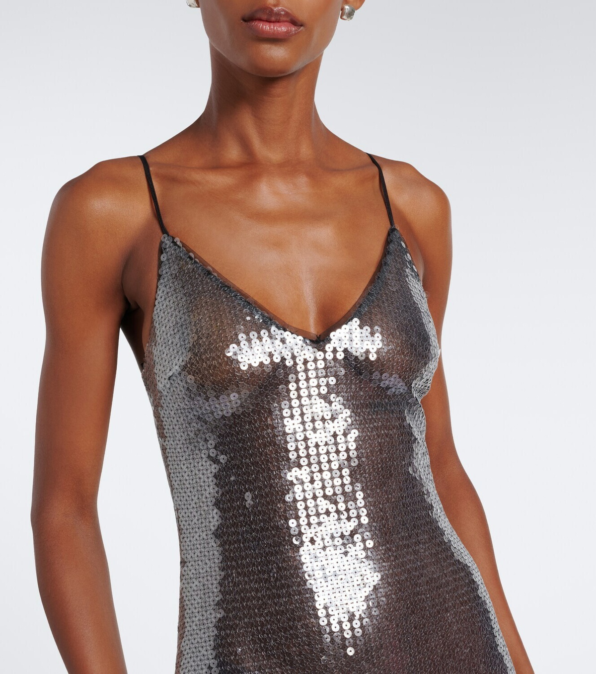 David Koma Sequined gown