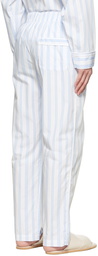 Tekla White Organic Cotton Pyjama Pants