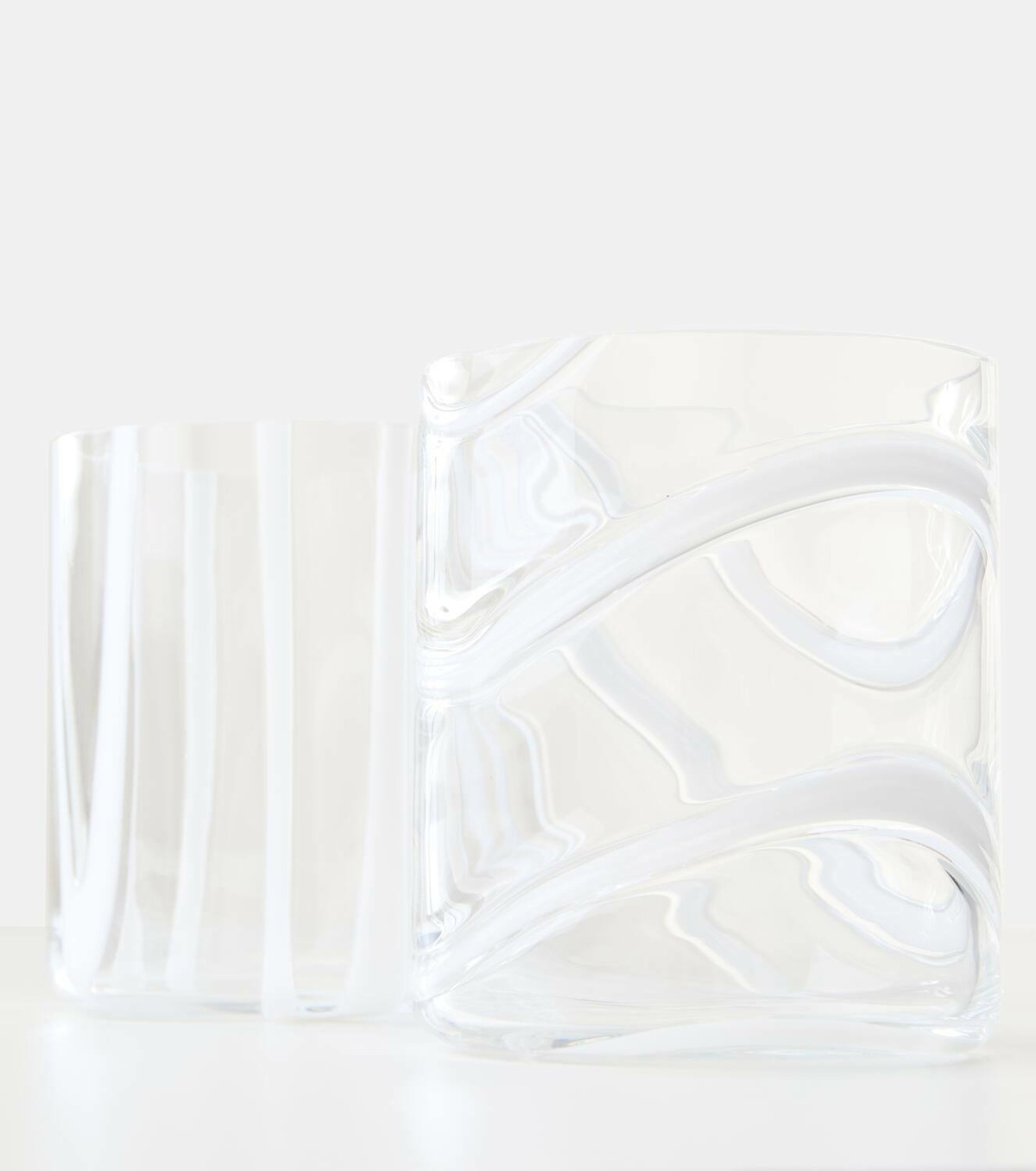 NasonMoretti Cyrcus set of 2 glass tumblers