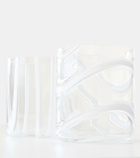 NasonMoretti Cyrcus set of 2 glass tumblers