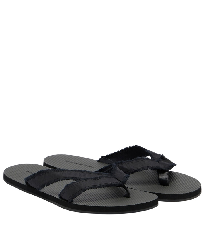 Photo: Christopher Esber Freya satin thong sandals