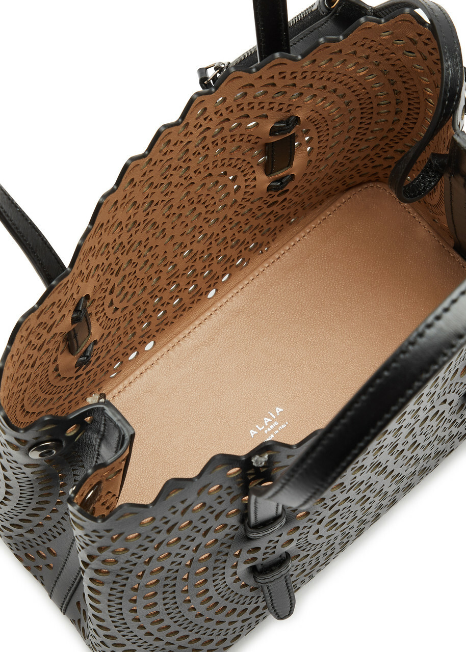 ALAIA☆MINA 25 2WAY トート クロスバッグ BLACK ALAÏA Mina Bags | Leather Tote Bags | ALAÏA US