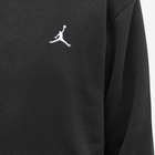 Air Jordan Men's Essential Fleece Popover Hoodie in Black/White