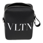 Valentino Black Valentino Garavani VLTN Cross Body Bag