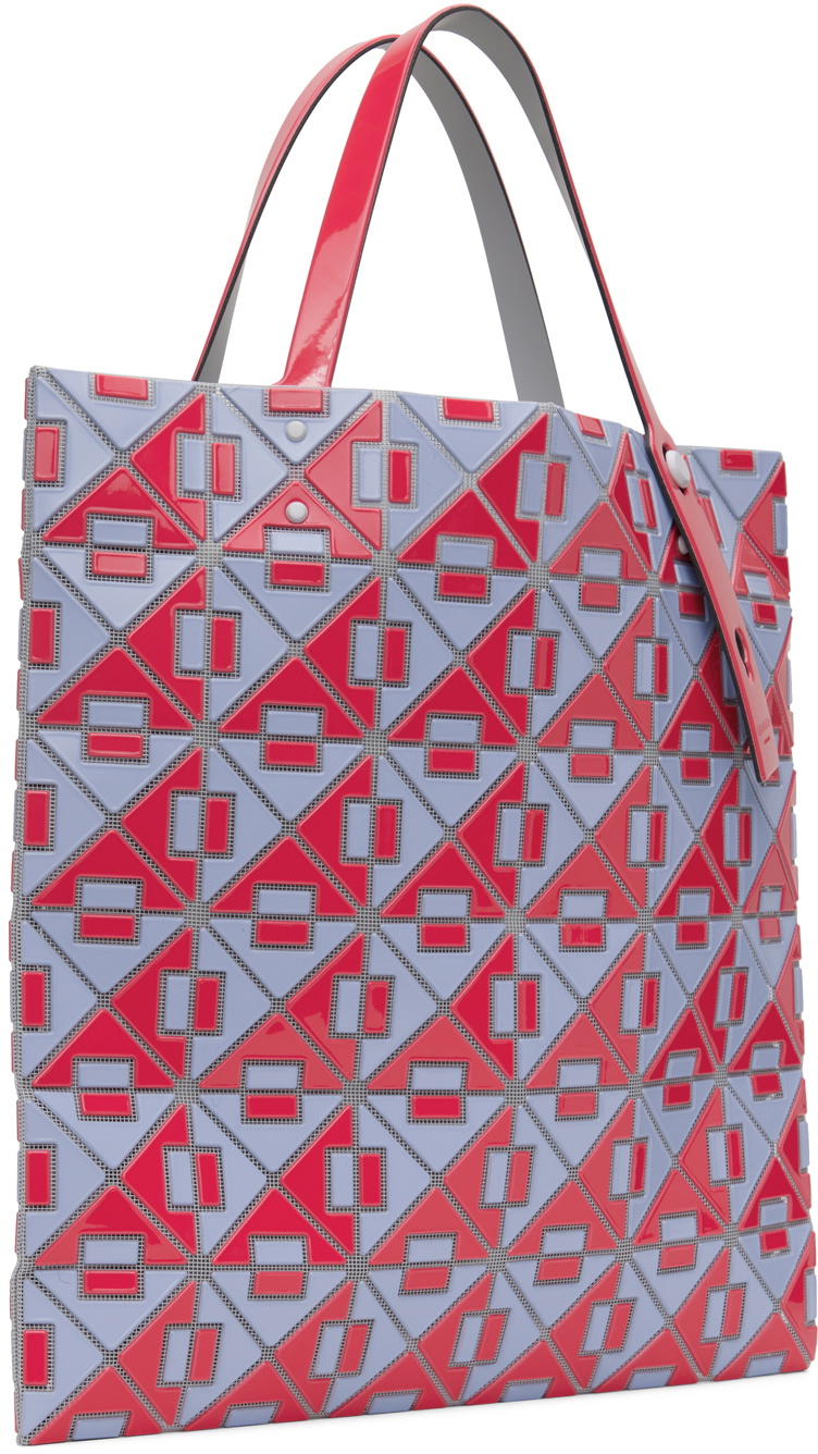 BAO BAO ISSEY MIYAKE Tote Bag 6×6 BAO BAO ISSEY MIYAKE Red & Blue Connect 6x6 Tote Bao Bao Issey Miyake