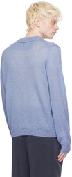 LE17SEPTEMBRE Blue Oversized Polo