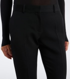 The Row Kloe wool straight pants