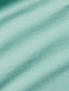 Aspesi - Cotton-Jersey Hoodie - Blue