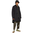 BEAMS PLUS Grey Corduory Patchwork Trousers