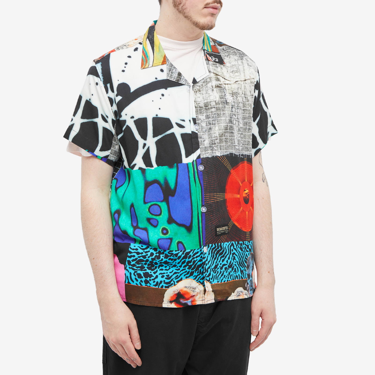 Deva States Men's Cache Souvenir Vacation Shirt in Multi DEVÁ STATES