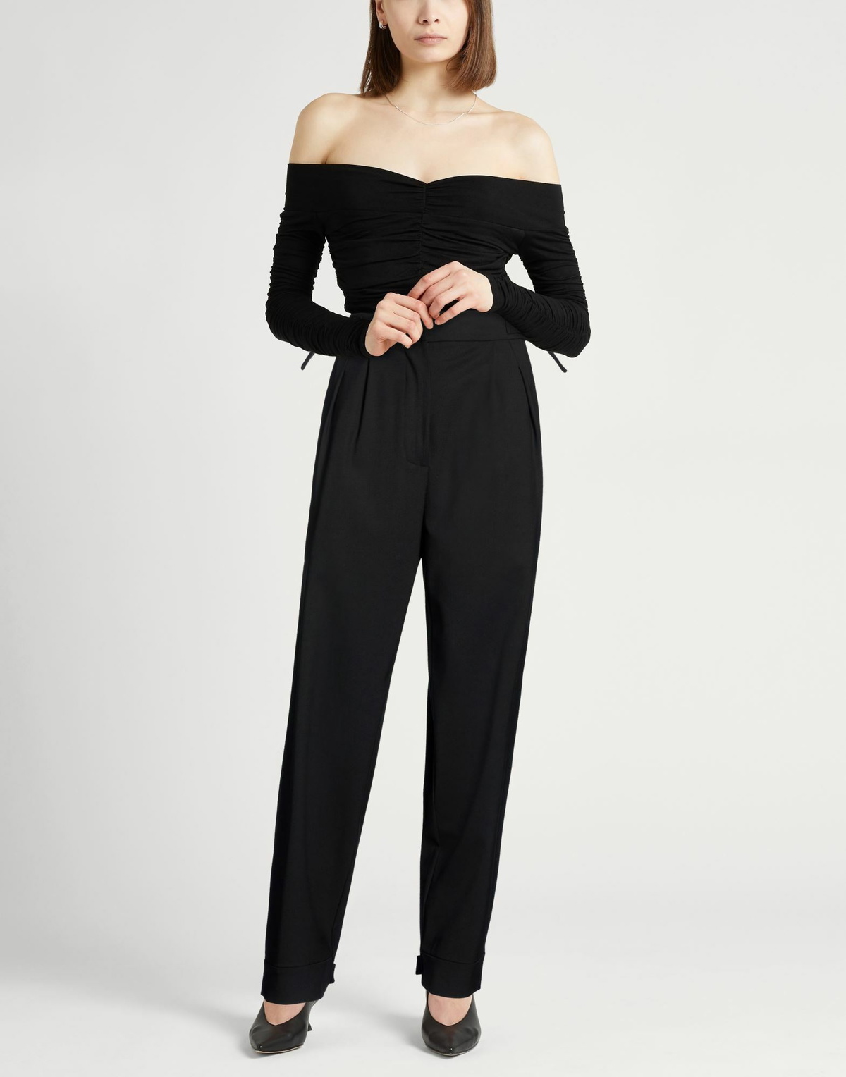 Drumohr Womens Pants in Black