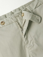 Incotex - Venezia 1951 Slim-Fit Cotton-Blend Twill Trousers - Gray