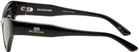 Balenciaga Black Cat-Eye Sunglasses