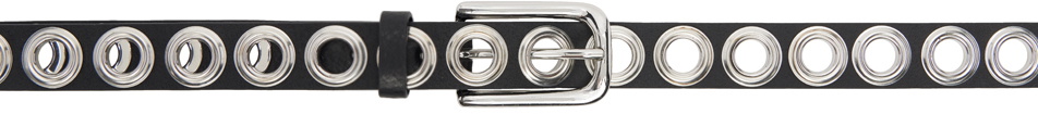 VAQUERA Black Grommet Belt