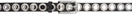 VAQUERA Black Grommet Belt