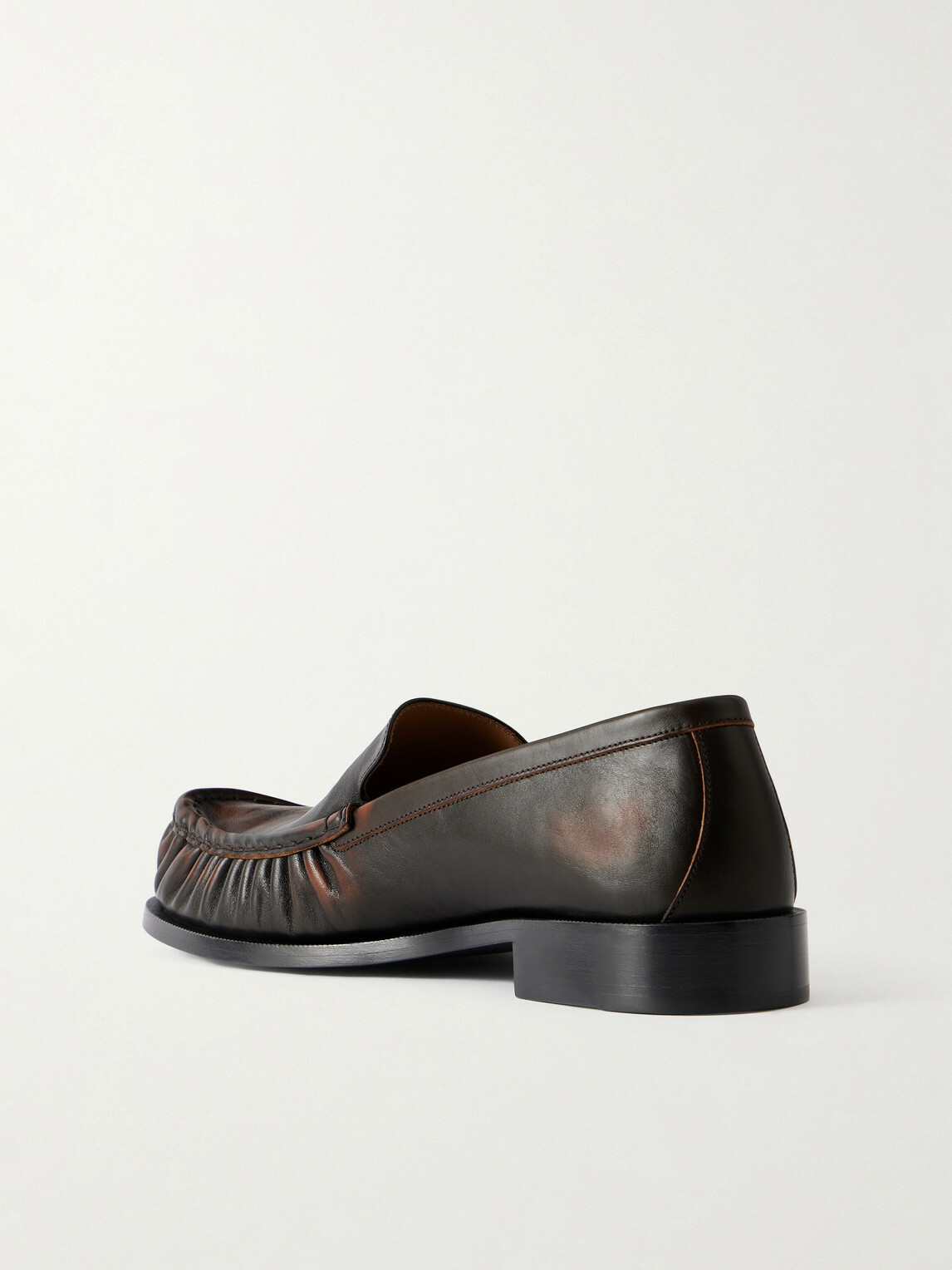 Dries Van Noten - Leather Loafers - Brown