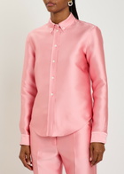 Calvin Klein Sophie Satin Shirt Pink