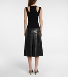 Alexander McQueen - Cutout sleeveless top