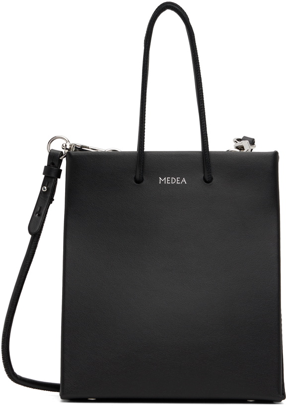 Photo: Medea Black Short Leather Bag