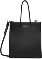 Medea Black Short Leather Bag