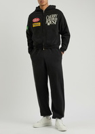 Cherry Los Angeles Faded Cotton Sweatpants Black