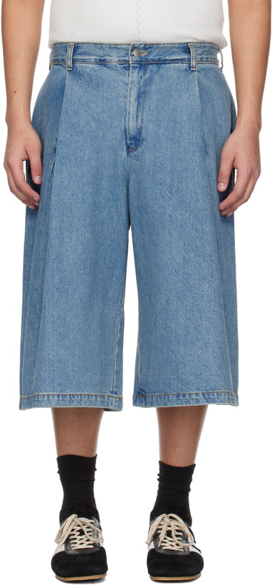 Photo: Seventh Blue Denim 410 Bermuda Shorts