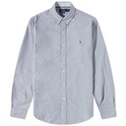 Polo Ralph Lauren Men's Button Down Oxford Shirt in Slate