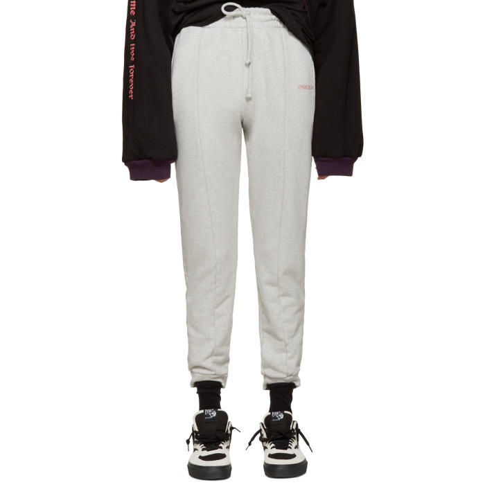 Photo: Vetements Grey Embroidered Logo Lounge Pants