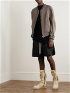 Rick Owens - Cargobasket Transparent Leather High-Top Sneakers - Neutrals