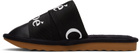 Chloé Black Woody Mule Slippers