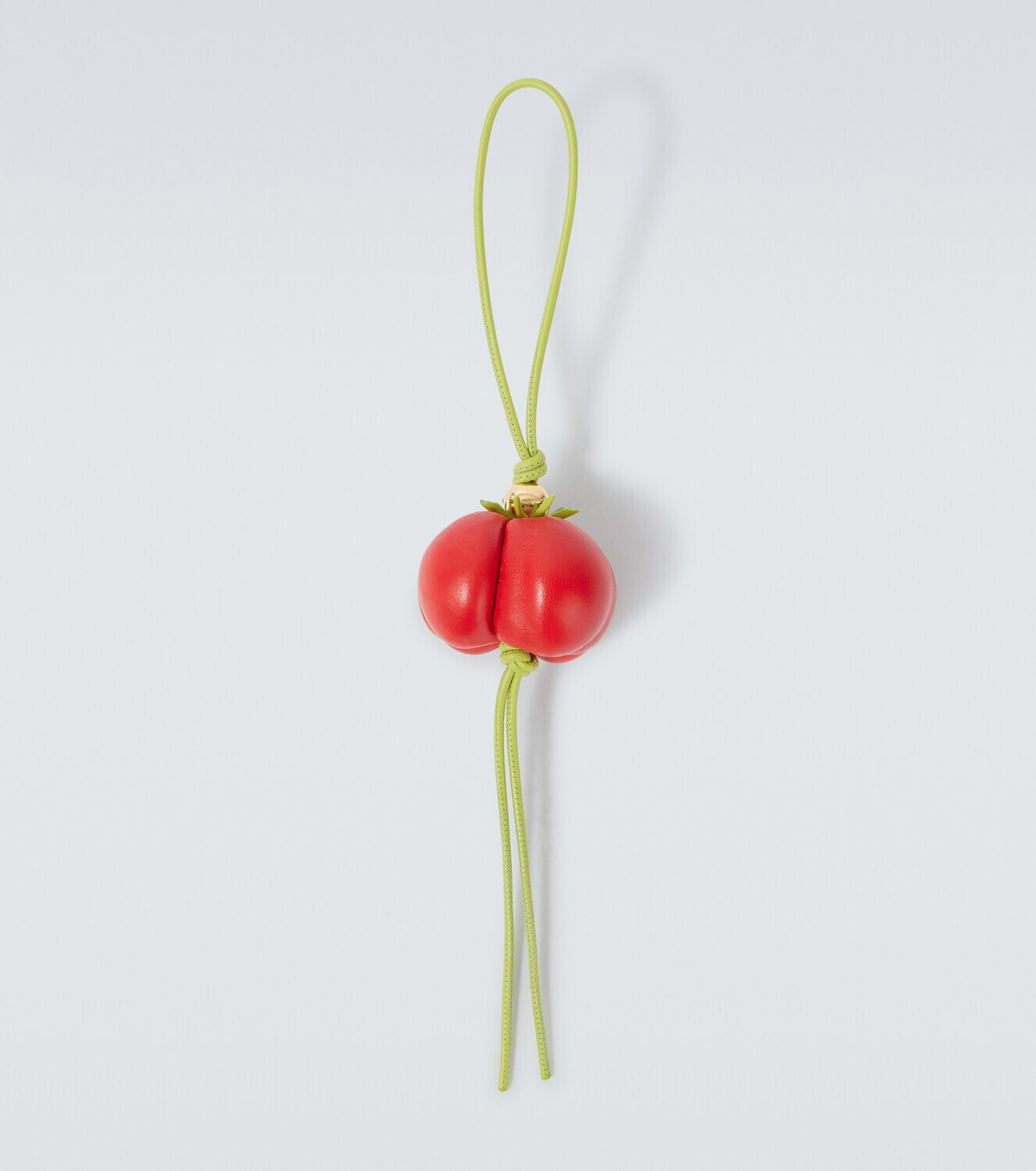 Loewe Paula's Ibiza Tomato leather bag charm