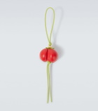 Loewe Paula's Ibiza Tomato leather bag charm